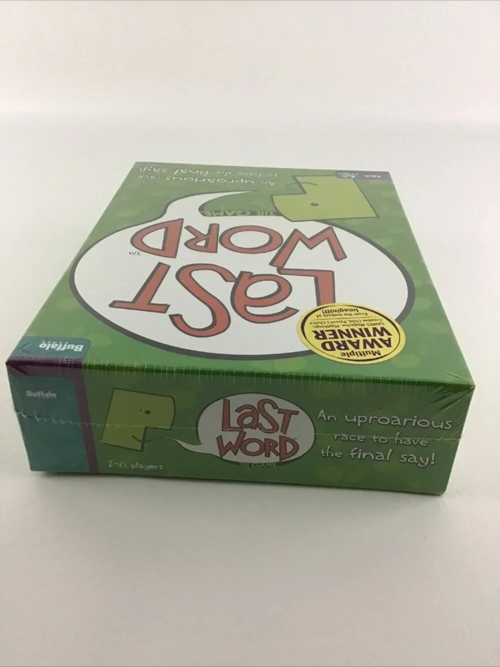 Last Word The Game An Uproarious Race to Have the Final Say Party Game Adult NEW